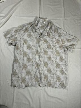 Men’s XXL Gabba Button Up Short Sleeve Resort Wear Tropical Lightweight festival
